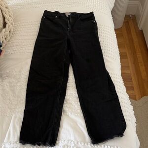 Everlane Women's Black Straight Leg Jeans